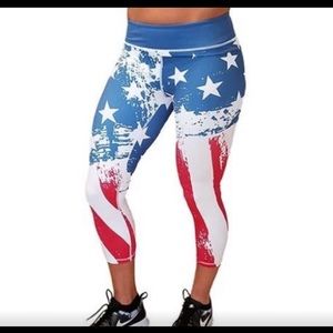 Original CVG American Flag Capris L